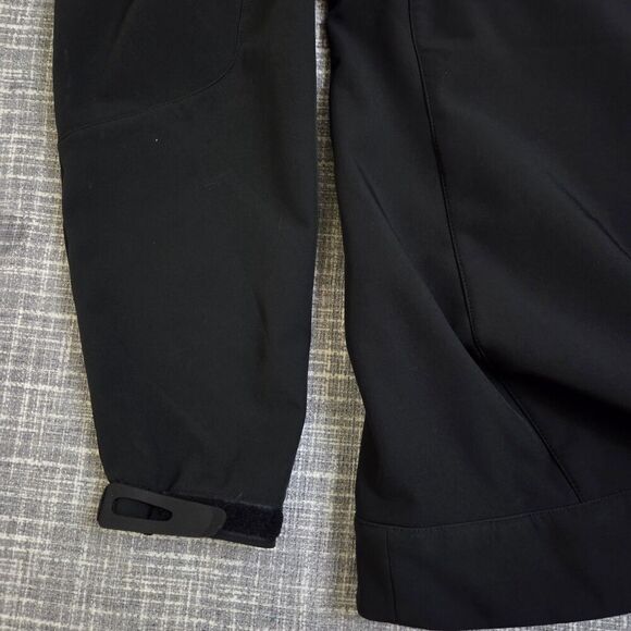 Cinch Softshell Jacket Full Zip Black Bright Green Trim Rancher Men's XL - Picture 16 of 16